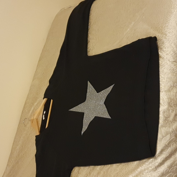 Black long sleeve top. 100 percent cotton. - Picture 5 of 6